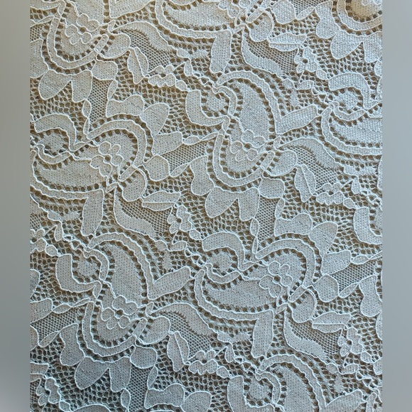 NEW Womens White Lace Top, Elegant Pull Over Kimono - Picture 3 of 8